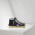 Men/Women Golden Goose francy in camoscio in blue suede pink sneaker