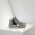 Men/Women Golden Goose francy in glitter Silver sneaker