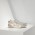 Men/Women Golden Goose mid star in camoscio white silver star sneaker