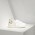 Men/Women Golden Goose starter in white gold sneaker