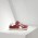 Men/Women Golden Goose superstar in suede red suede white star sneaker