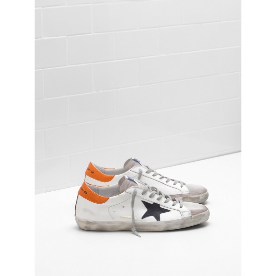 Men Golden Goose superstar leather suede star balck star sneaker