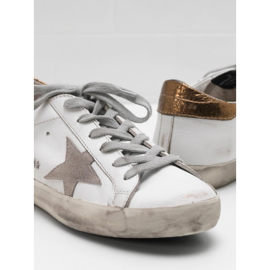 Men/Women Golden Goose superstar leather suede star in laminated ...